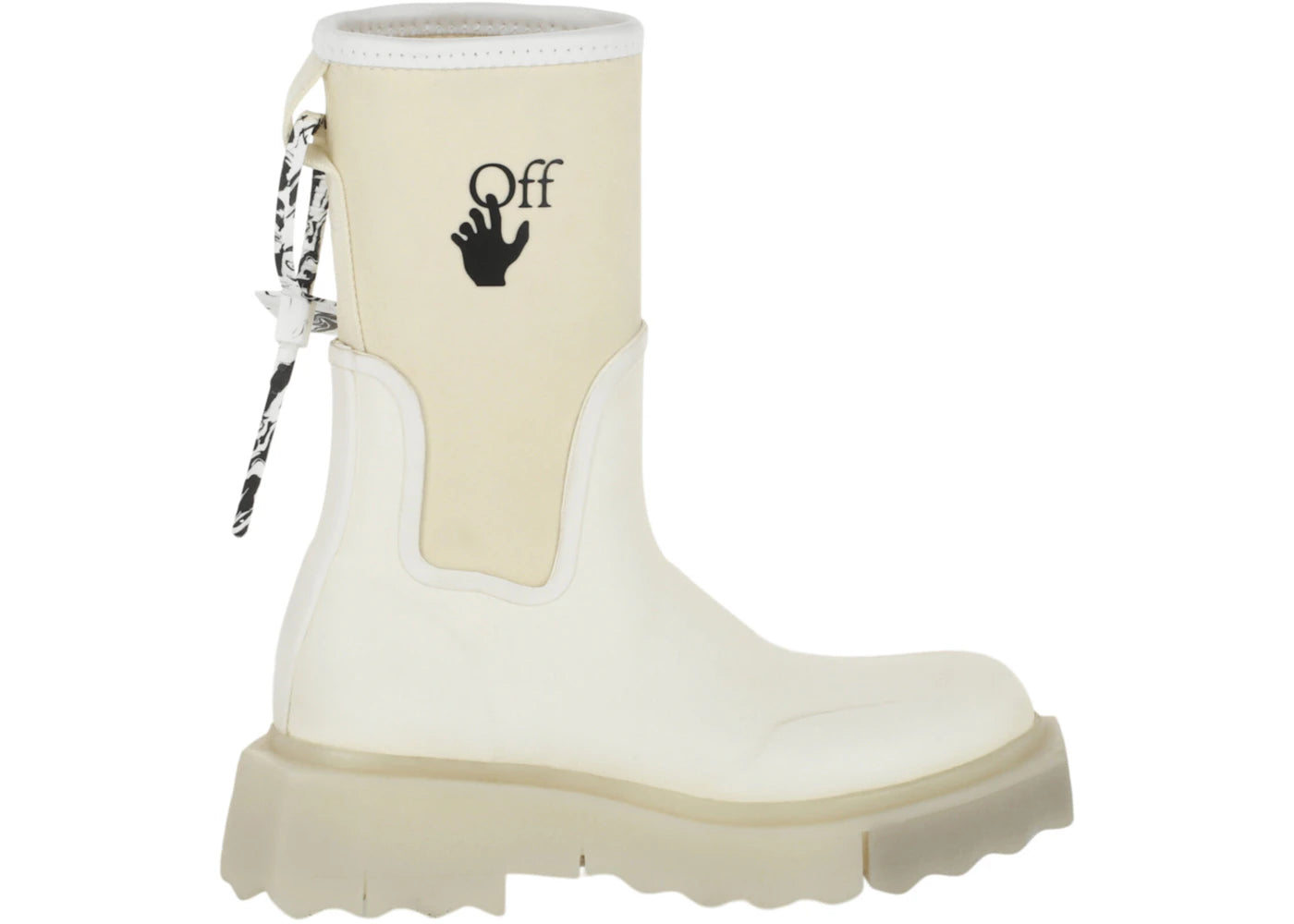 OFF-WHITE Sponge Rainboots White (Women's)