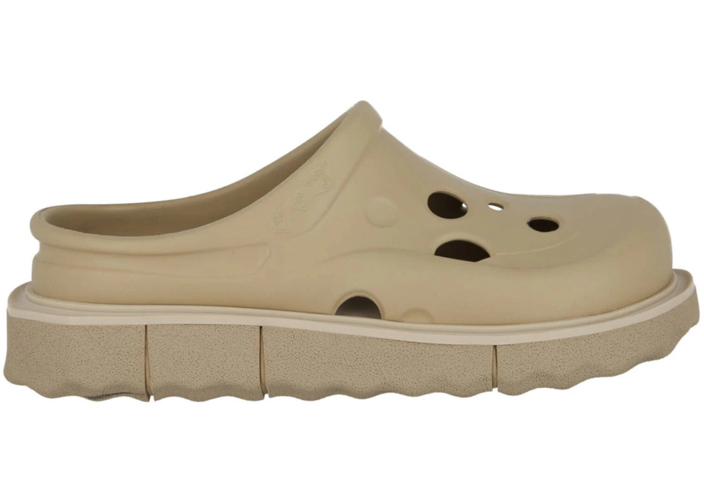 OFF-WHITE Sponge Sole Meteor Slipper Beige