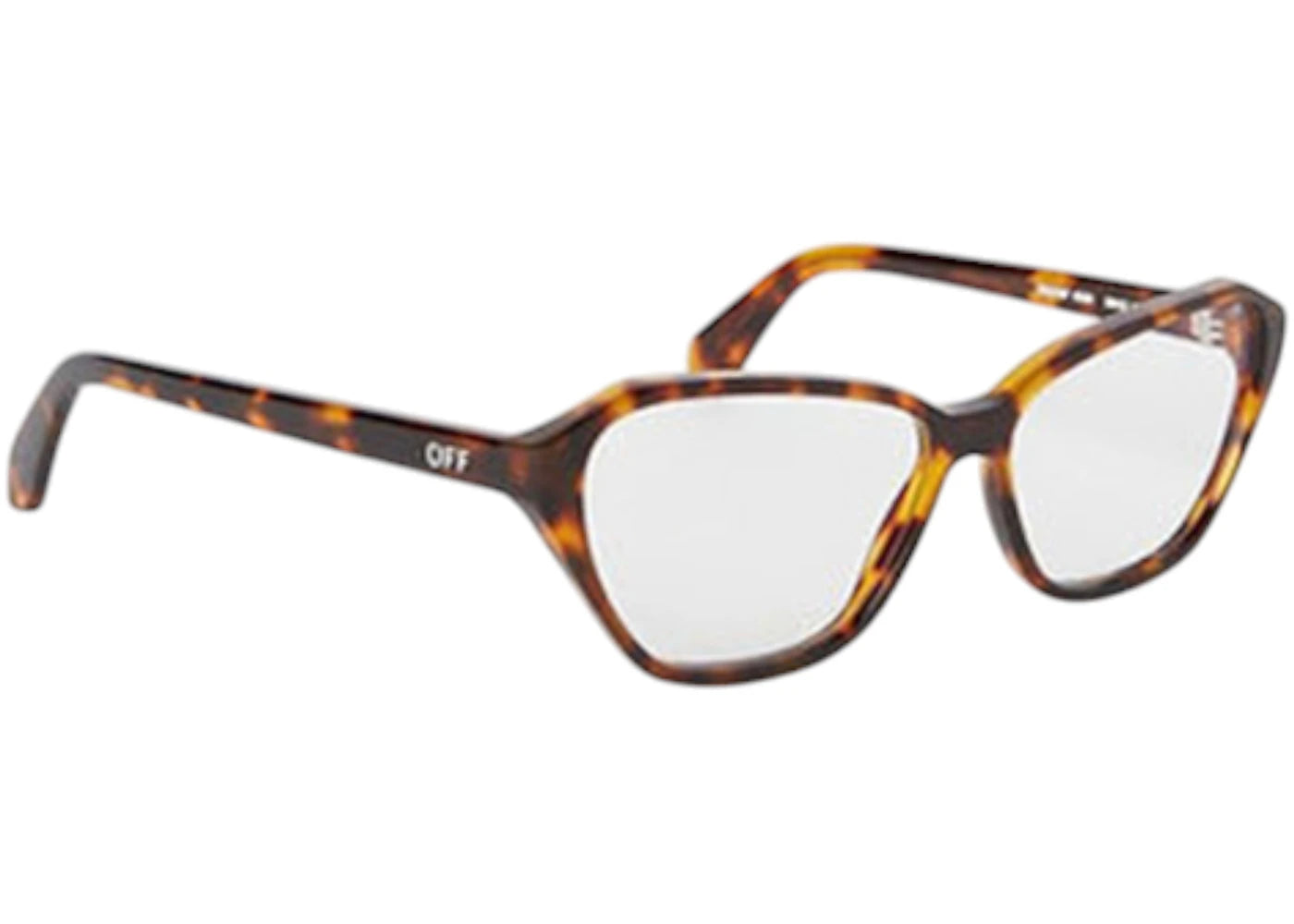 OFF-WHITE Style 37 Eyeglasses Havana Blue Light Block (OERJ037F23PLA0016000-FR)