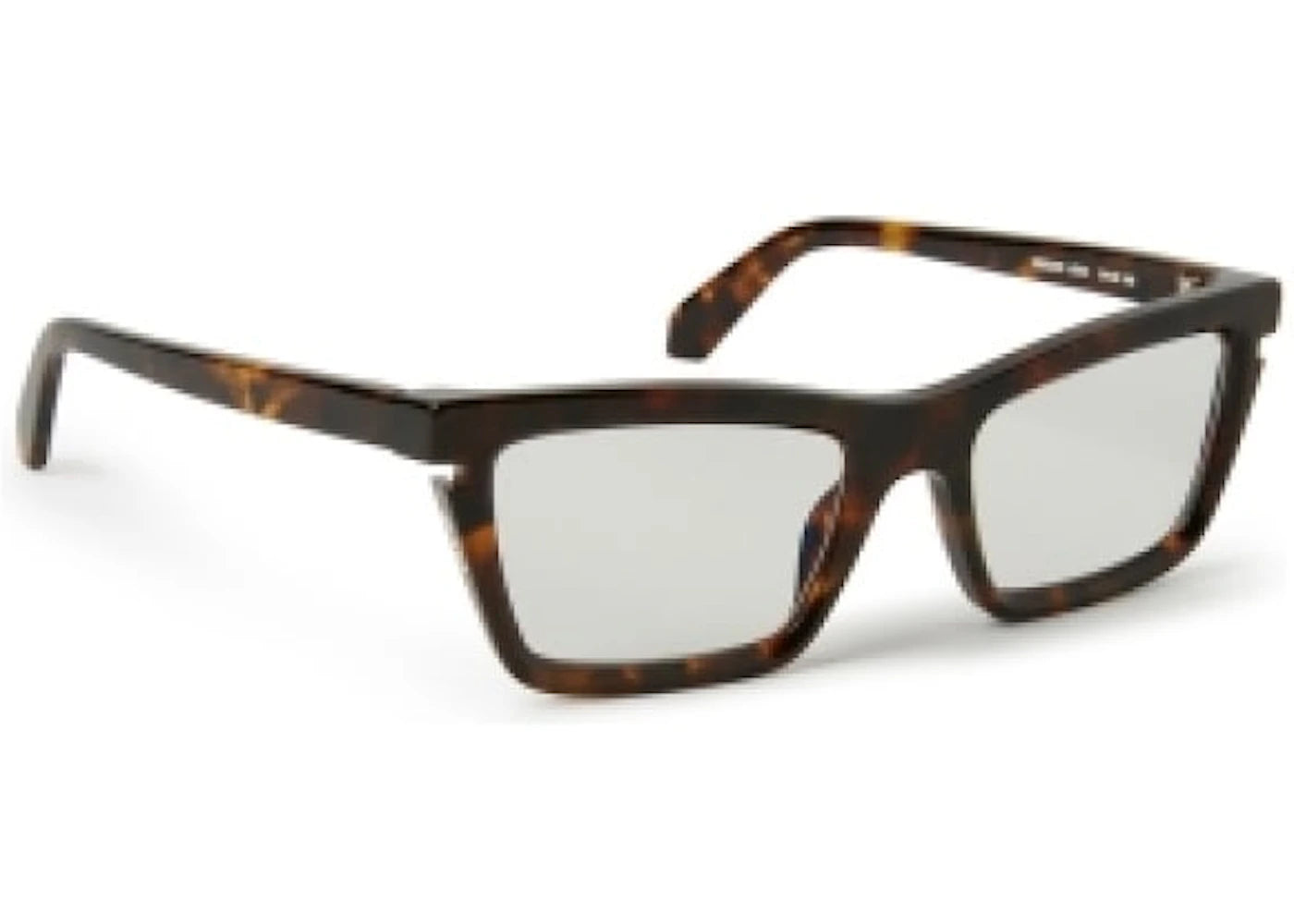 OFF-WHITE Style 50 Eyeglasses Havana/Clear Lens (OERJ050S24PLA0016000-FR)