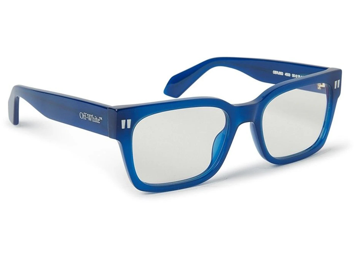 OFF-WHITE Style 53 Eyeglasses Blue/Clear Lens (OERJ053S24PLA0014500-FR)
