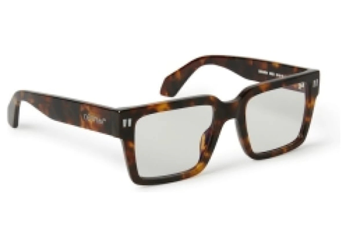 OFF-WHITE Style 54 Eyeglasses Havana/Clear Lens (OERJ054S24PLA0016000-FR)