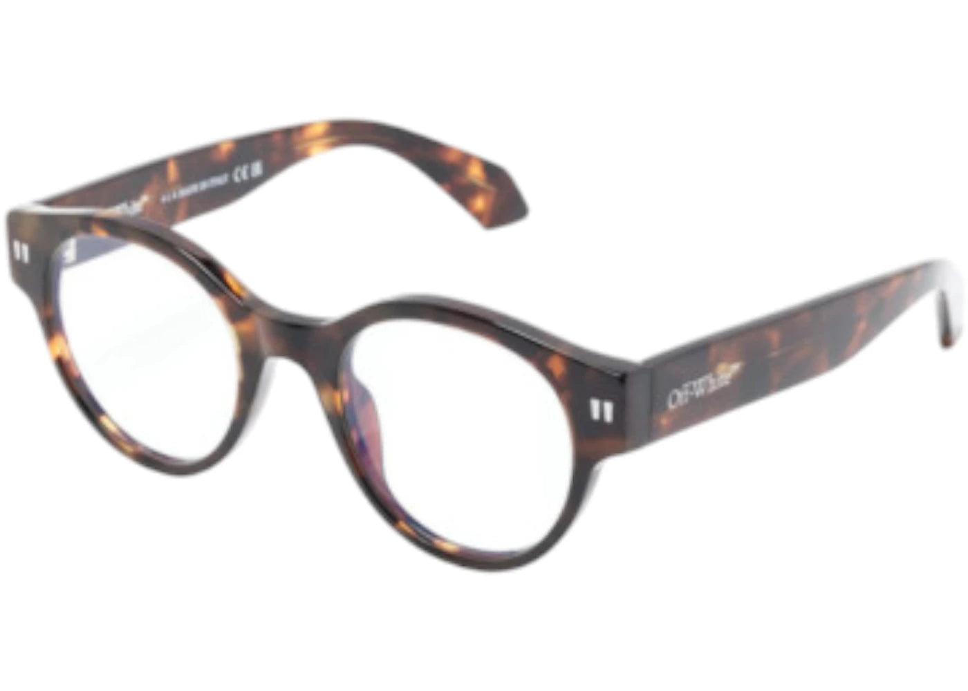 OFF-WHITE Style 55 Eyeglasses Havana Blue Light Block (OERJ055S24PLA0016000-FR)