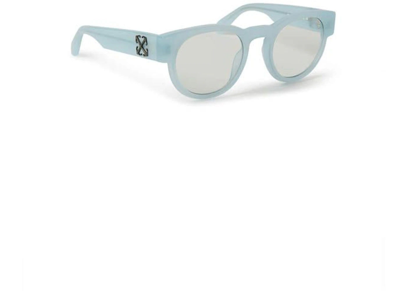 OFF-WHITE Style 58 Eyeglasses Light Blue/Clear Lens (OERJ058S24PLA0014000-FR)