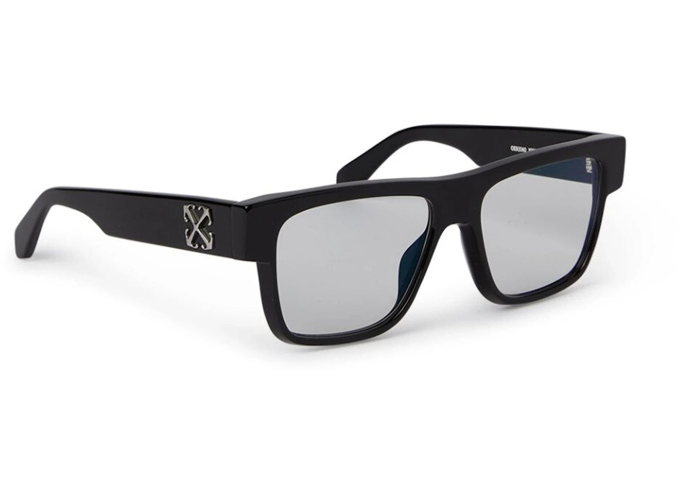 OFF-WHITE Style 60 Eyeglasses Black/Clear Lens (OERJ060S24PLA0011000-FR)