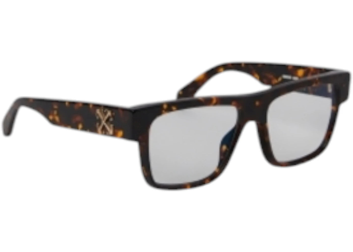 OFF-WHITE Style 60 Eyeglasses Havana Blue Light Block (OERJ060S24PLA0016000-FR)