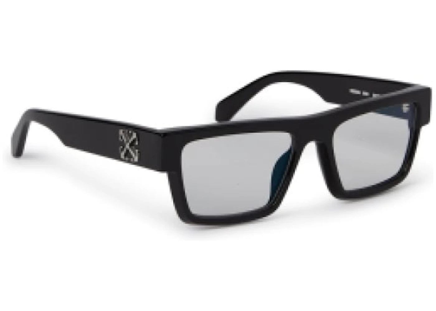 OFF-WHITE Style 61 Eyeglasses Black/Clear Lens (OERJ061S24PLA0011000-FR)