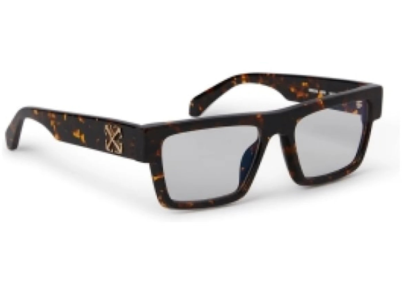 OFF-WHITE Style 61 Eyeglasses Havana/Clear Lens (OERJ061S24PLA0016000-FR)