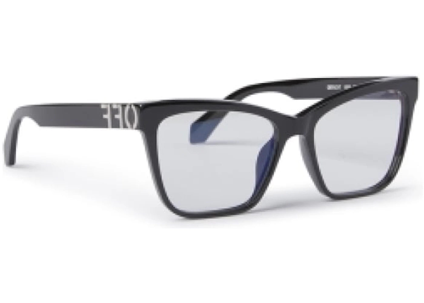 OFF-WHITE Style 67 Eyeglasses Black/Clear Lens (OERJ067S24PLA0011000-FR)