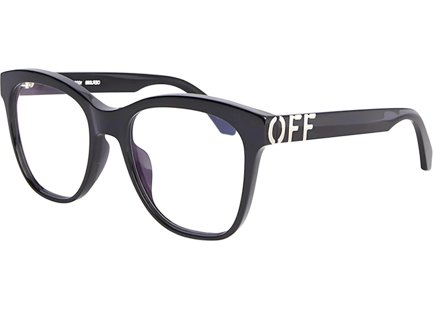 OFF-WHITE Style 69 Eyeglasses Black/Clear Lens (OERJ069S24PLA0011000-FR)