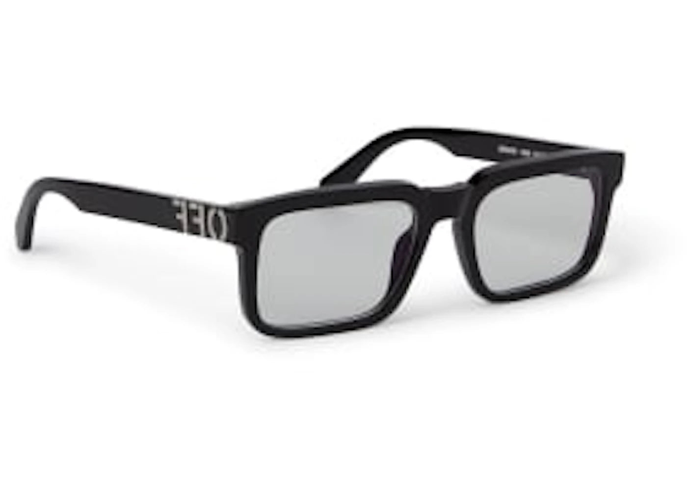 OFF-WHITE Style 70 Eyeglasses Black/Clear Lens (OERJ070S24PLA0011000-FR)