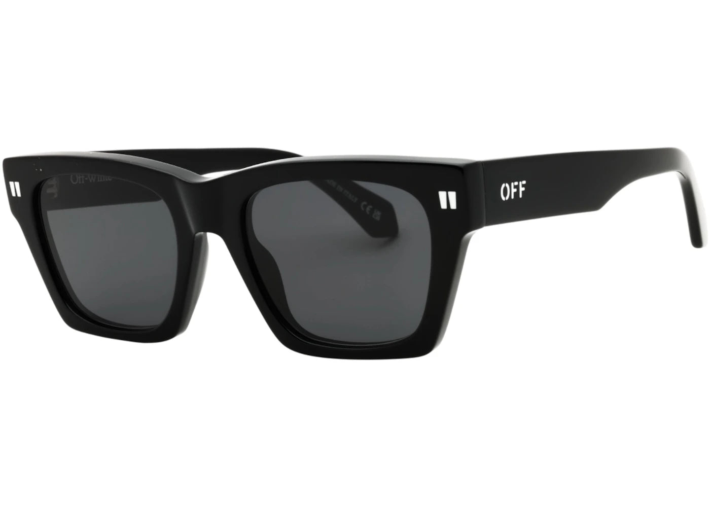 OFF-WHITE Valdez Sunglasses Black Dark Grey (OERI13XS25PLA0011007)