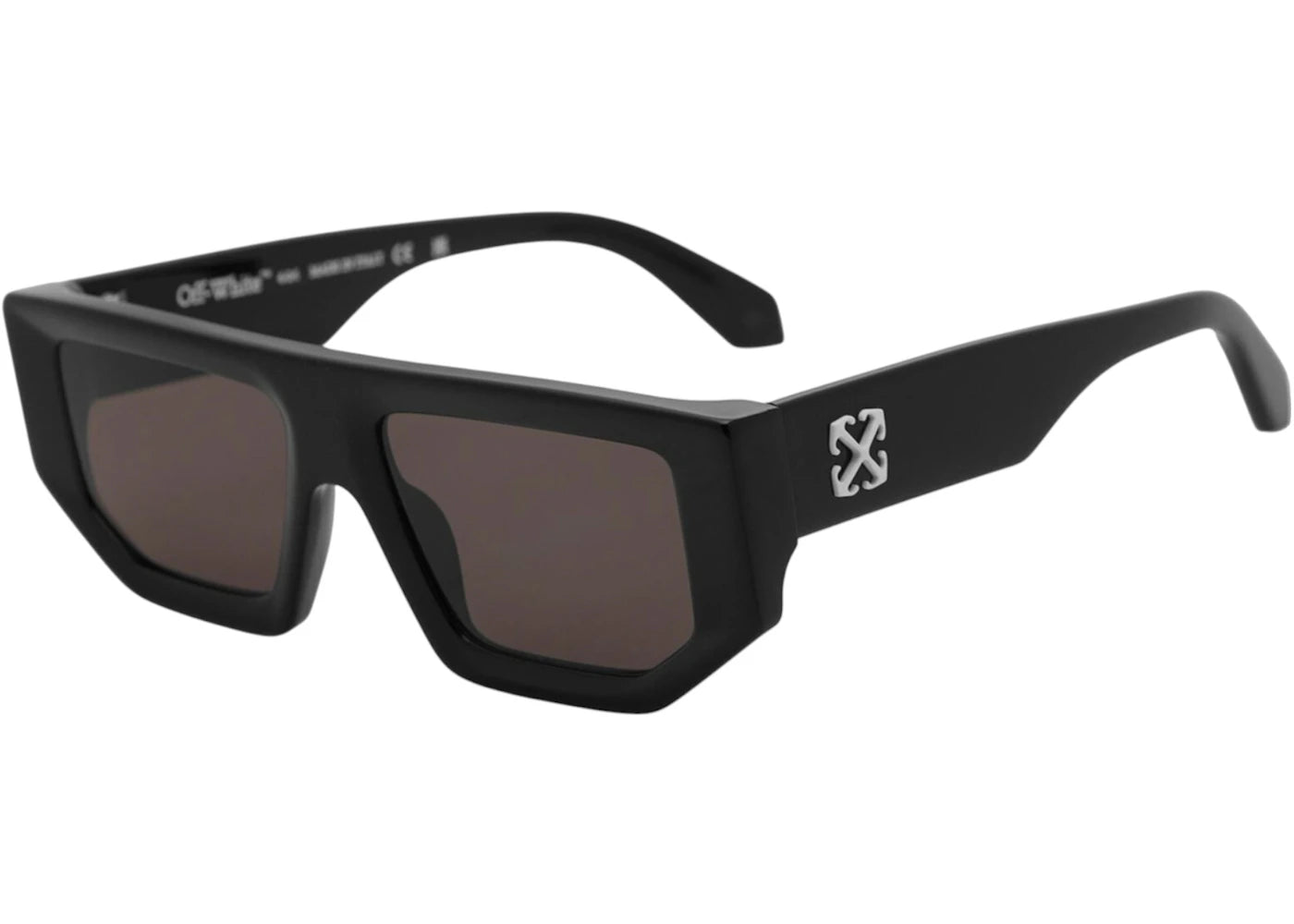 OFF-WHITE Vancouver Sunglasses Black Dark Grey (OERI13FF24PLA0011007-FR)