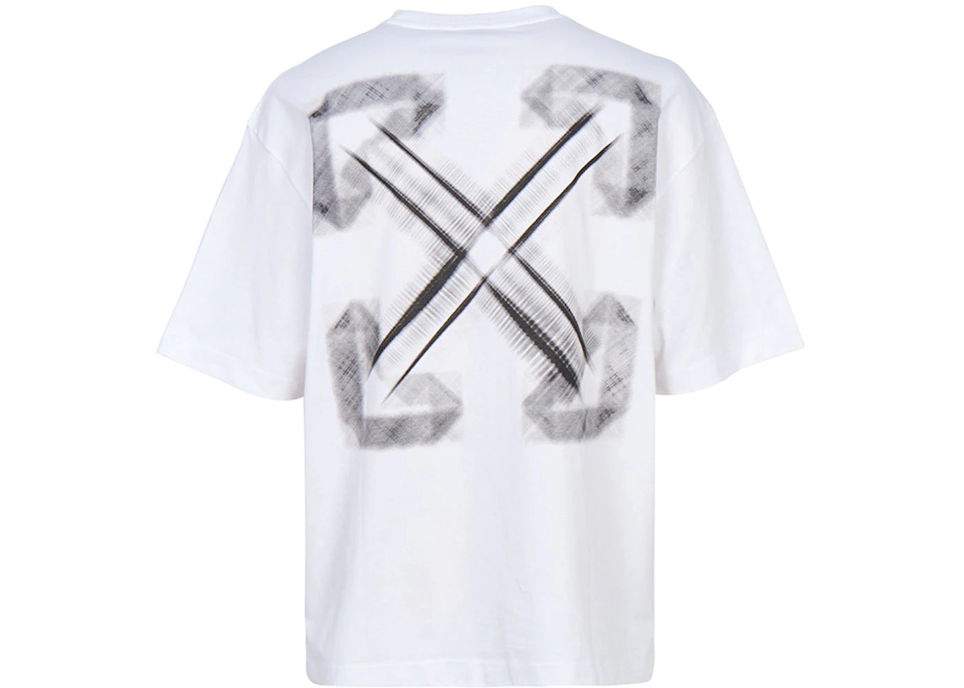 OFF-WHITE Vibe Arrow Skate Short Sleeve T-shirt White