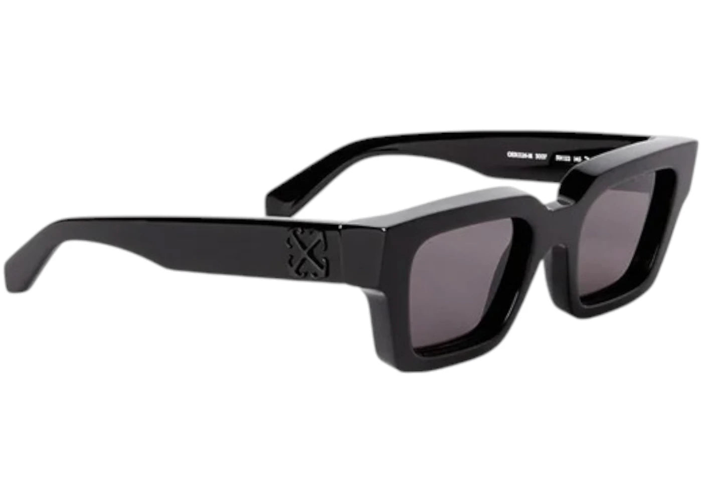 OFF-WHITE Virgil Sunglasses Black/Dark Grey (OERI126C99PLA0011307)