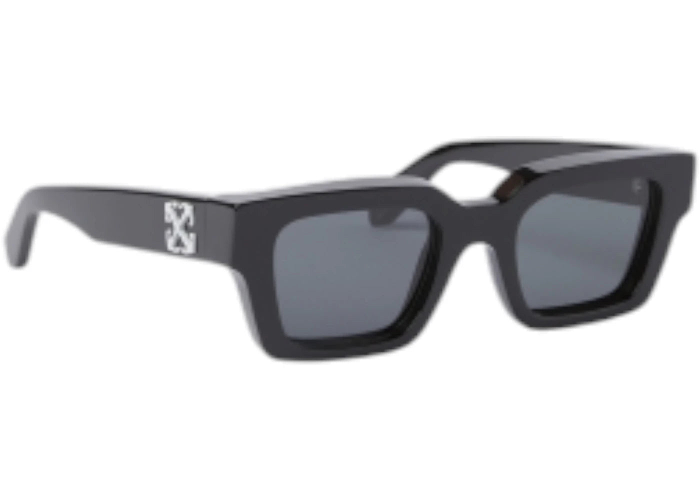OFF-WHITE Virgil Sunglasses Black Dark Grey (OERI126S24PLA0011007-FR)