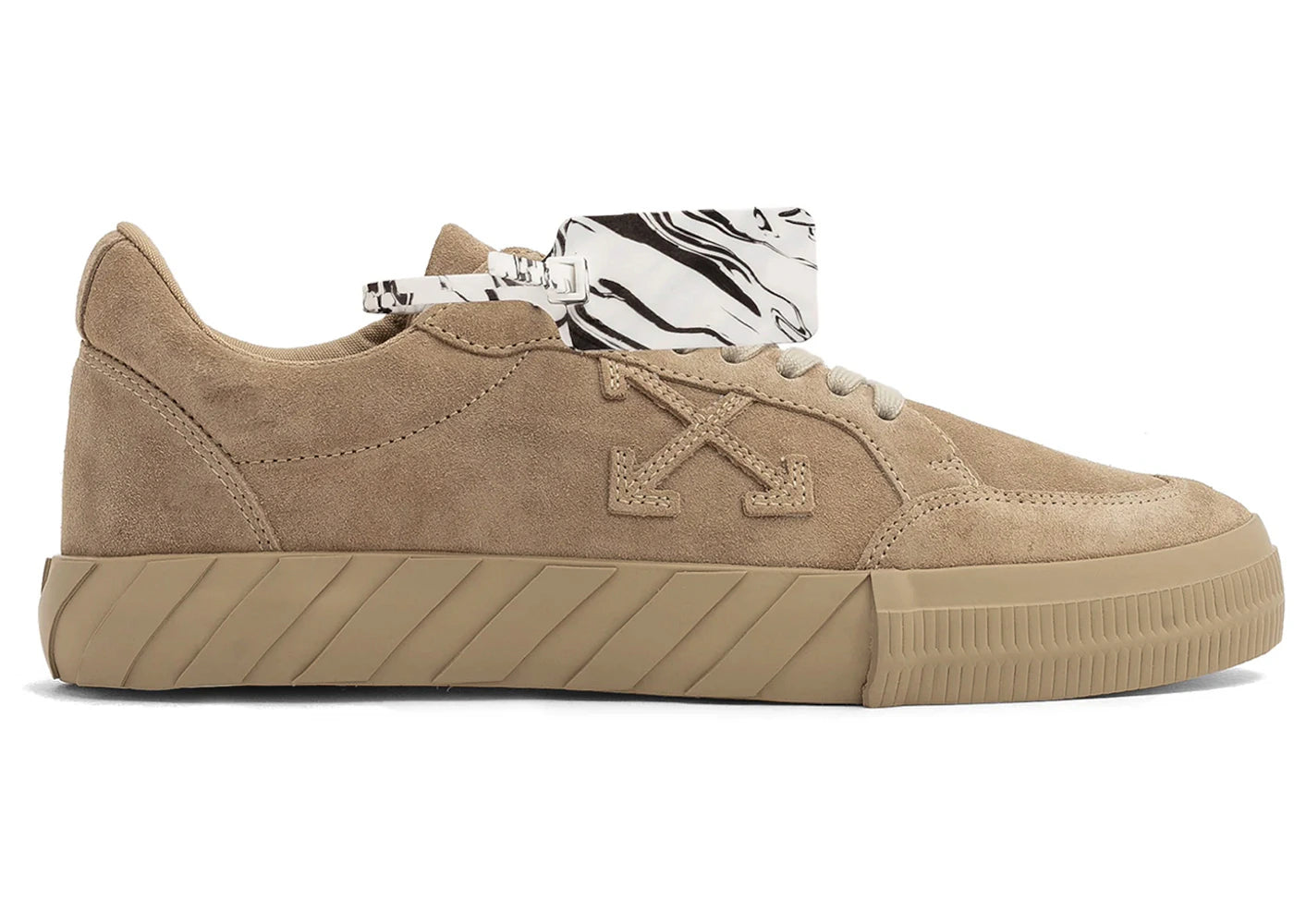 OFF-WHITE Vulc Low Beige Suede