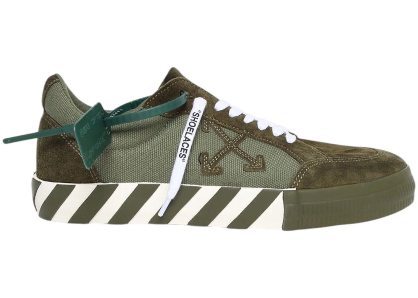 OFF-WHITE Vulc Low Military Green