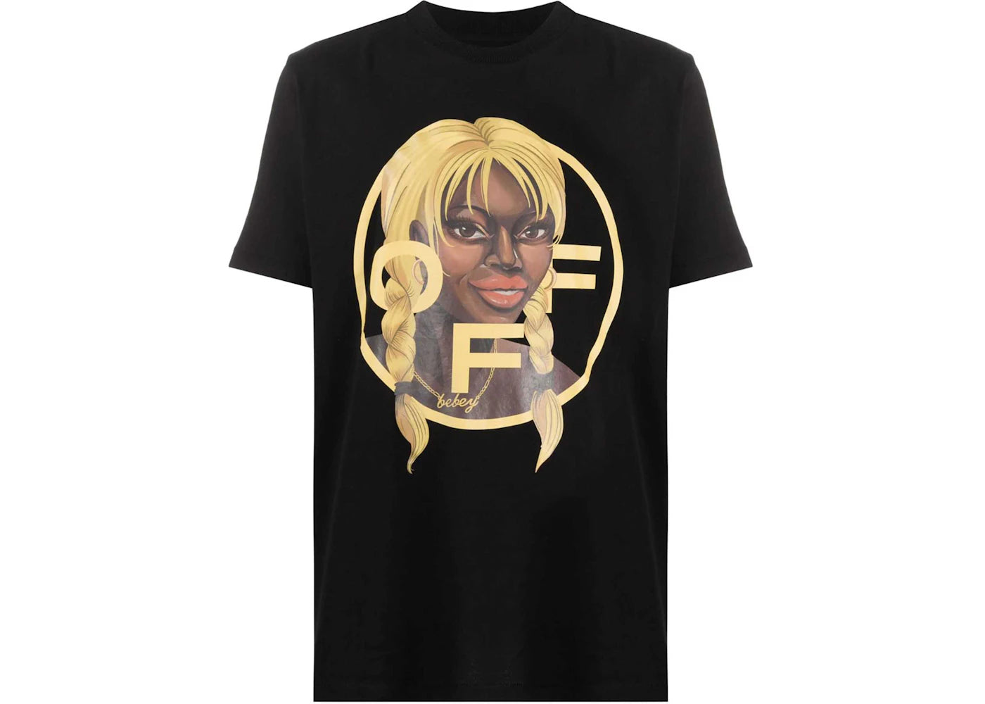 OFF-WHITE x Theophilus London Arrows-Motif Bebey T-shirt Black