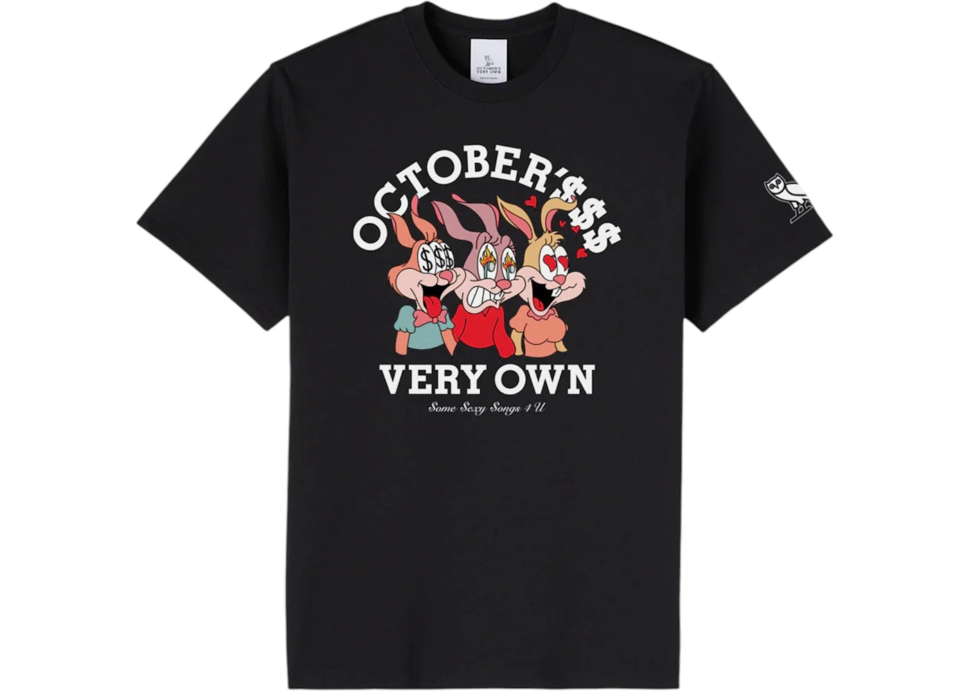 OVO $$$4U Collegiate T-shirt Black