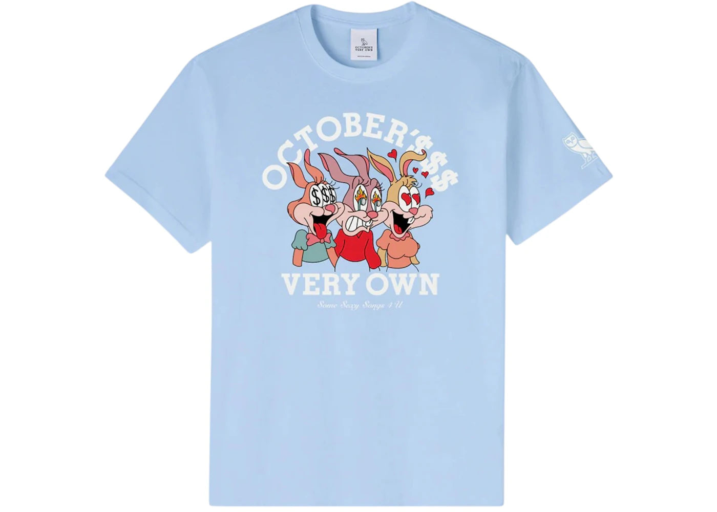 OVO $$$4U Collegiate T-shirt Light Blue
