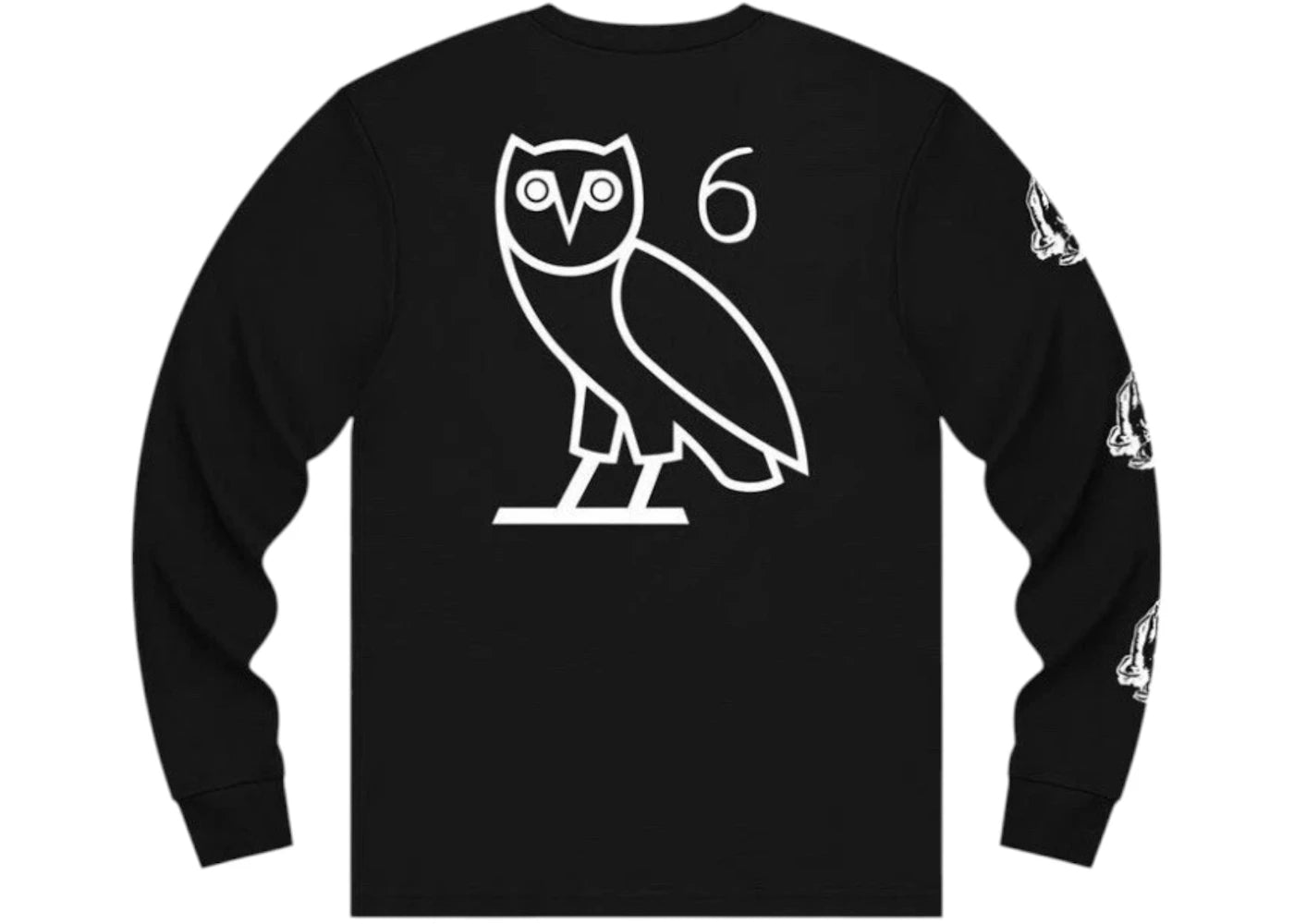 OVO 6 God L/S T-Shirt Black