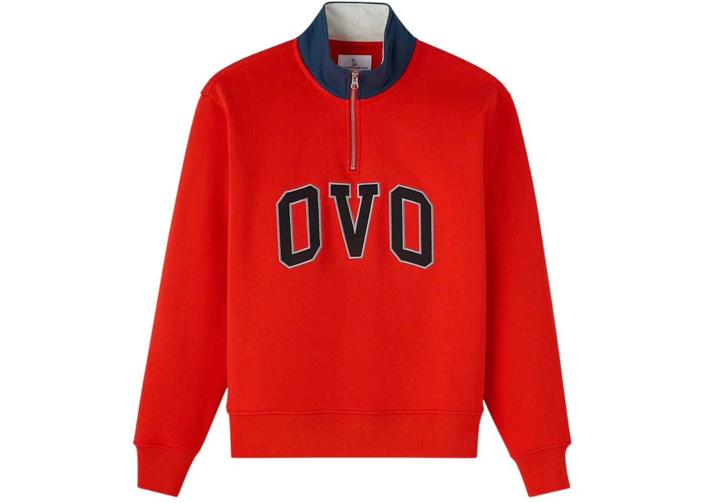 OVO Arch Quarter-Zip Mock Neck Fuego