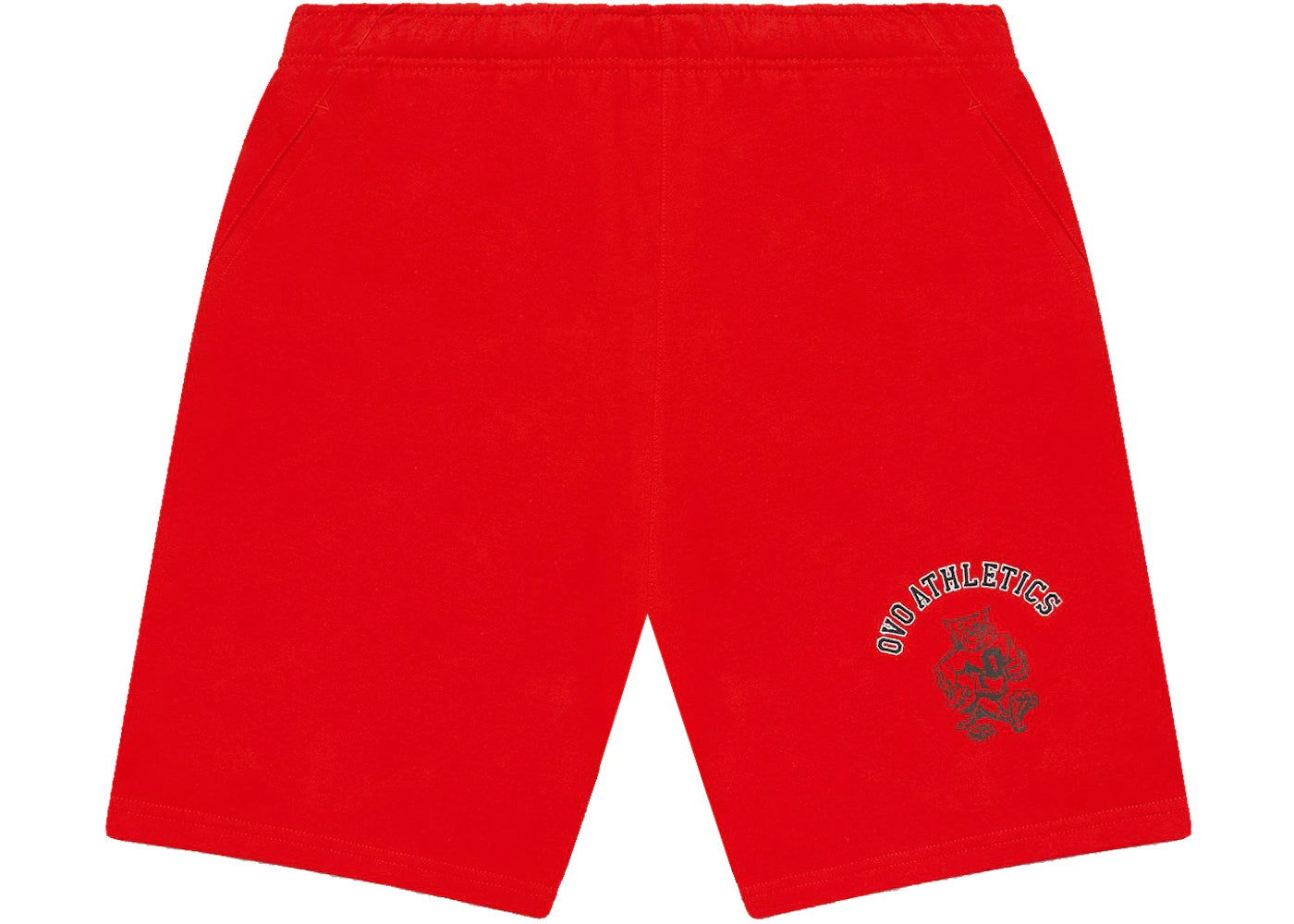 OVO Athletics Sweatshort Red