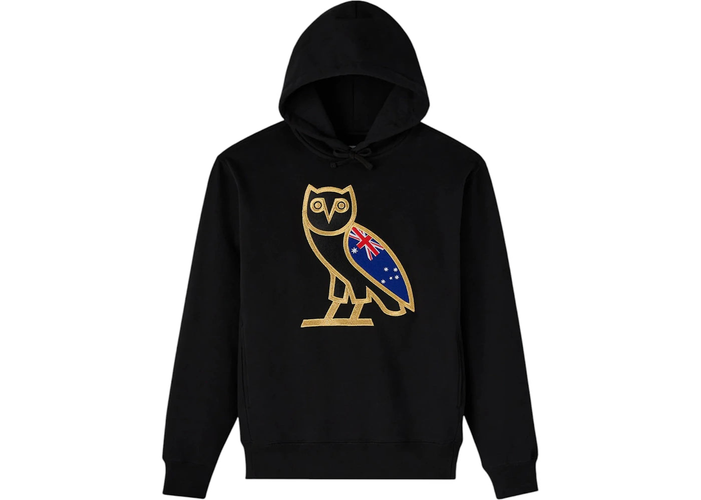 OVO Australia OG Owl Hoodie Black