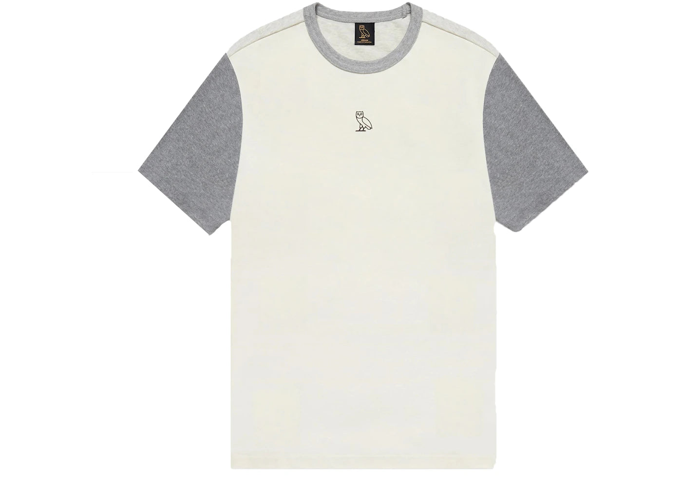OVO Block Panel T-shirt Multi Grey
