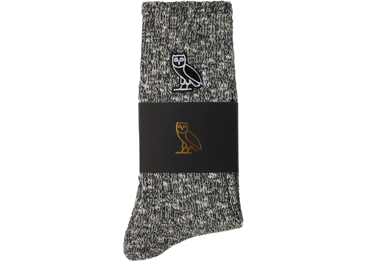 OVO Cabin Sock Heather Charcoal