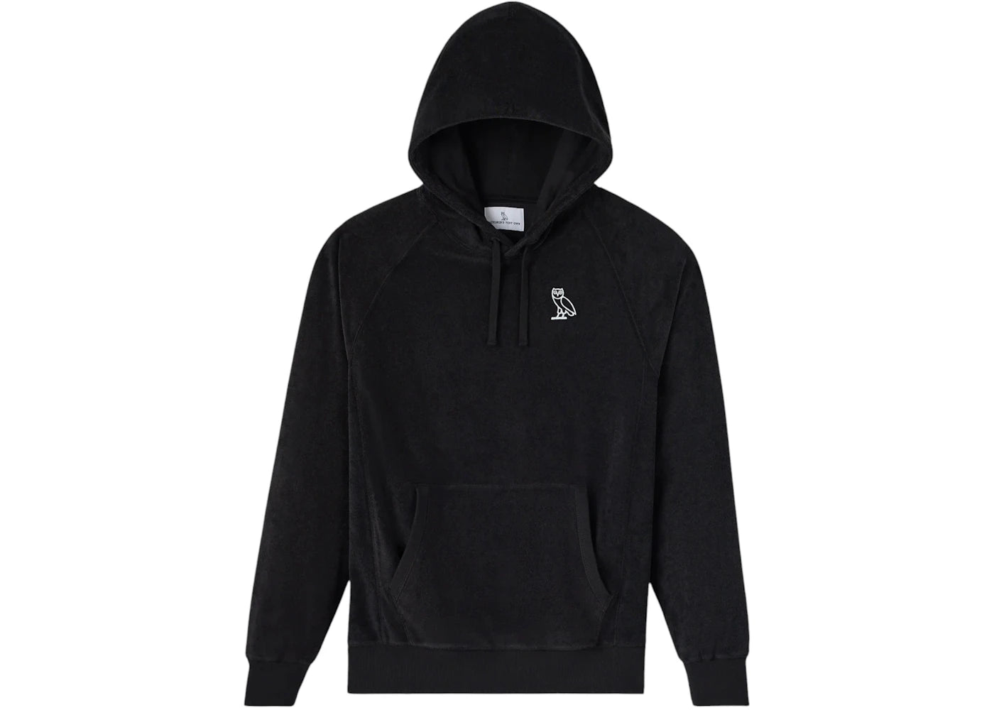 OVO Cooper Arch Terry Cloth Hoodie Black