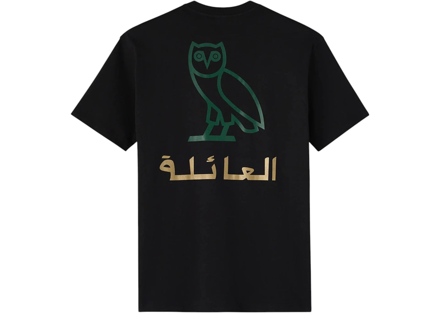OVO Family Calligraphy T-Shirt Black