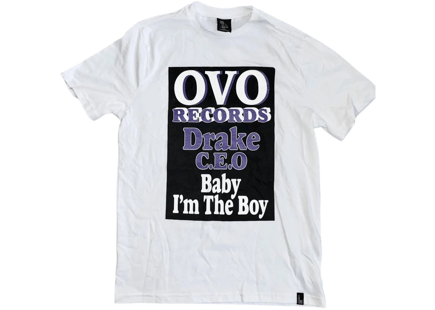 OVO Records Drake CEO Friends & Family Exclusive T-shirt White