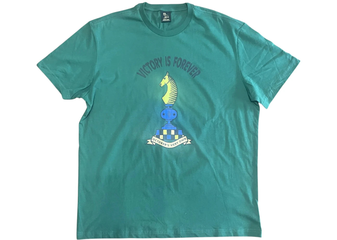 OVO Victory is Forever Chess T-shirt Green