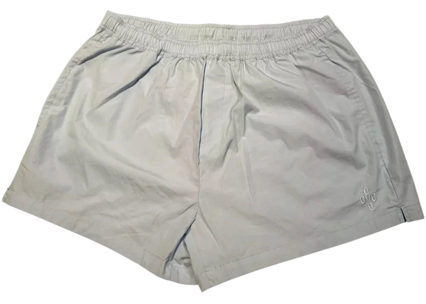 OVO Women's Monogram Nylon Shorts Light Blue