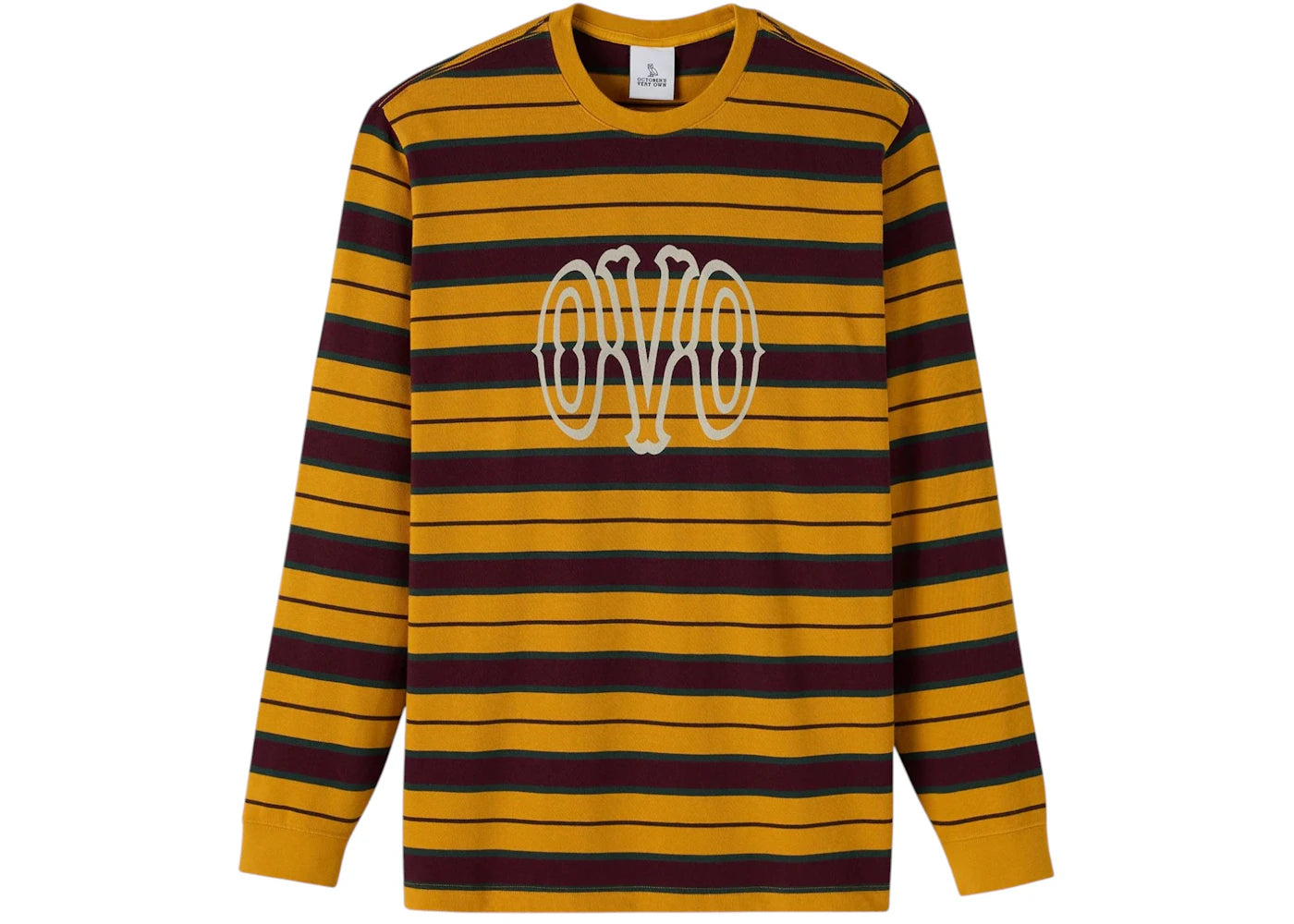 OVO Yarn Dyed Long-Sleeve T-Shirt Alphonso Mango