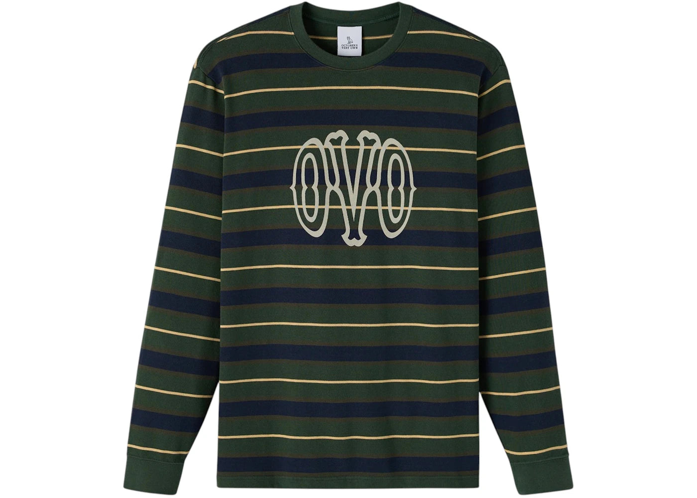 OVO Yarn Dyed Long-Sleeve T-Shirt Deep Green