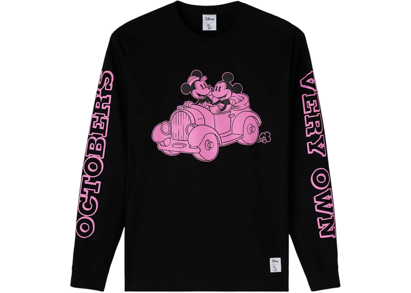 OVO x Disney Valentine's Long-Sleeve T-Shirt Black