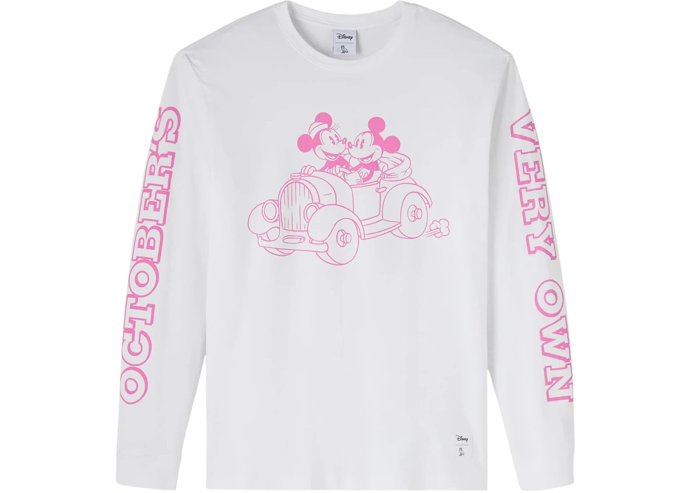 OVO x Disney Valentine's Long-Sleeve T-Shirt White