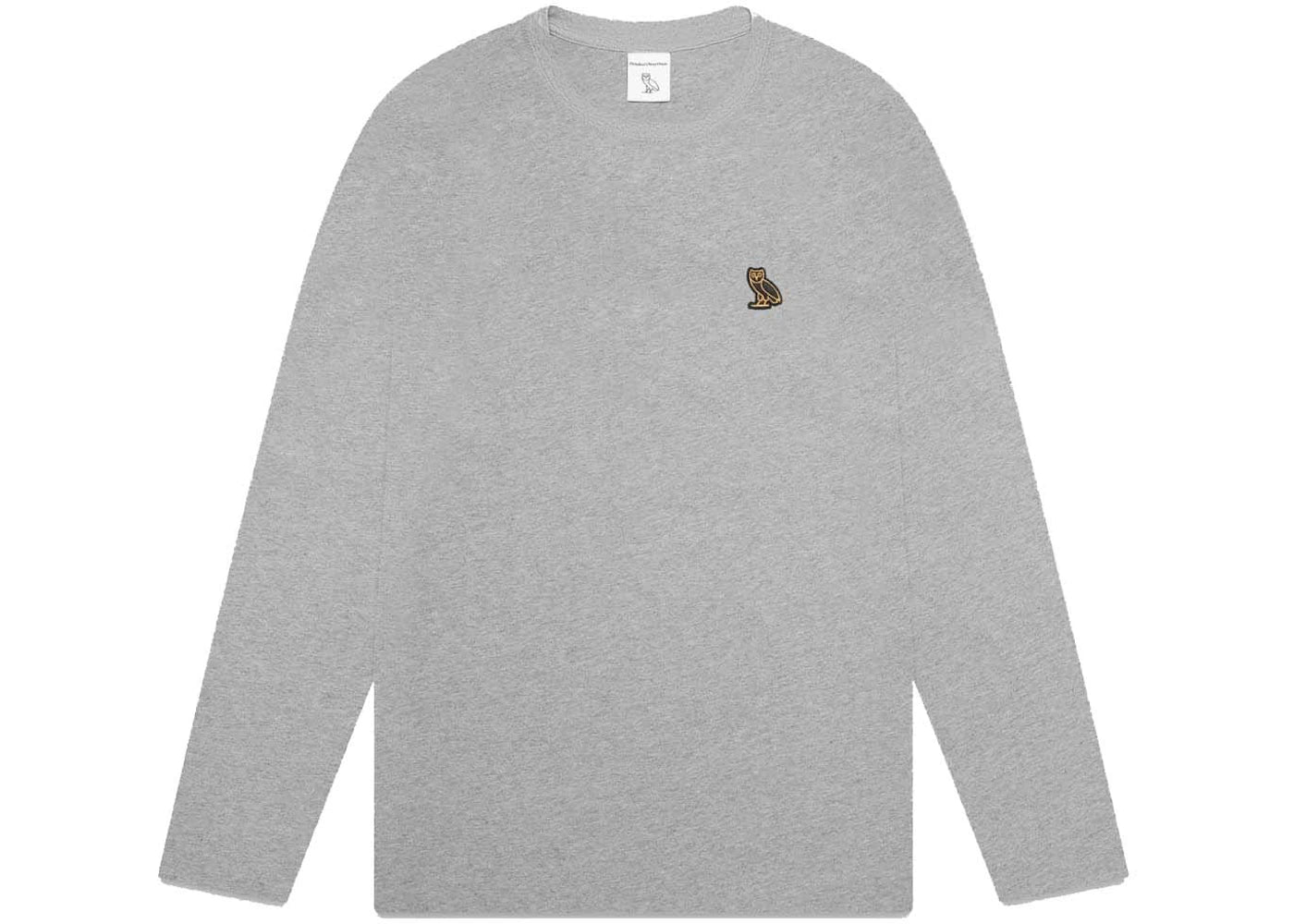 OVO x Essentials Longsleeve T-Shirt Heather Grey