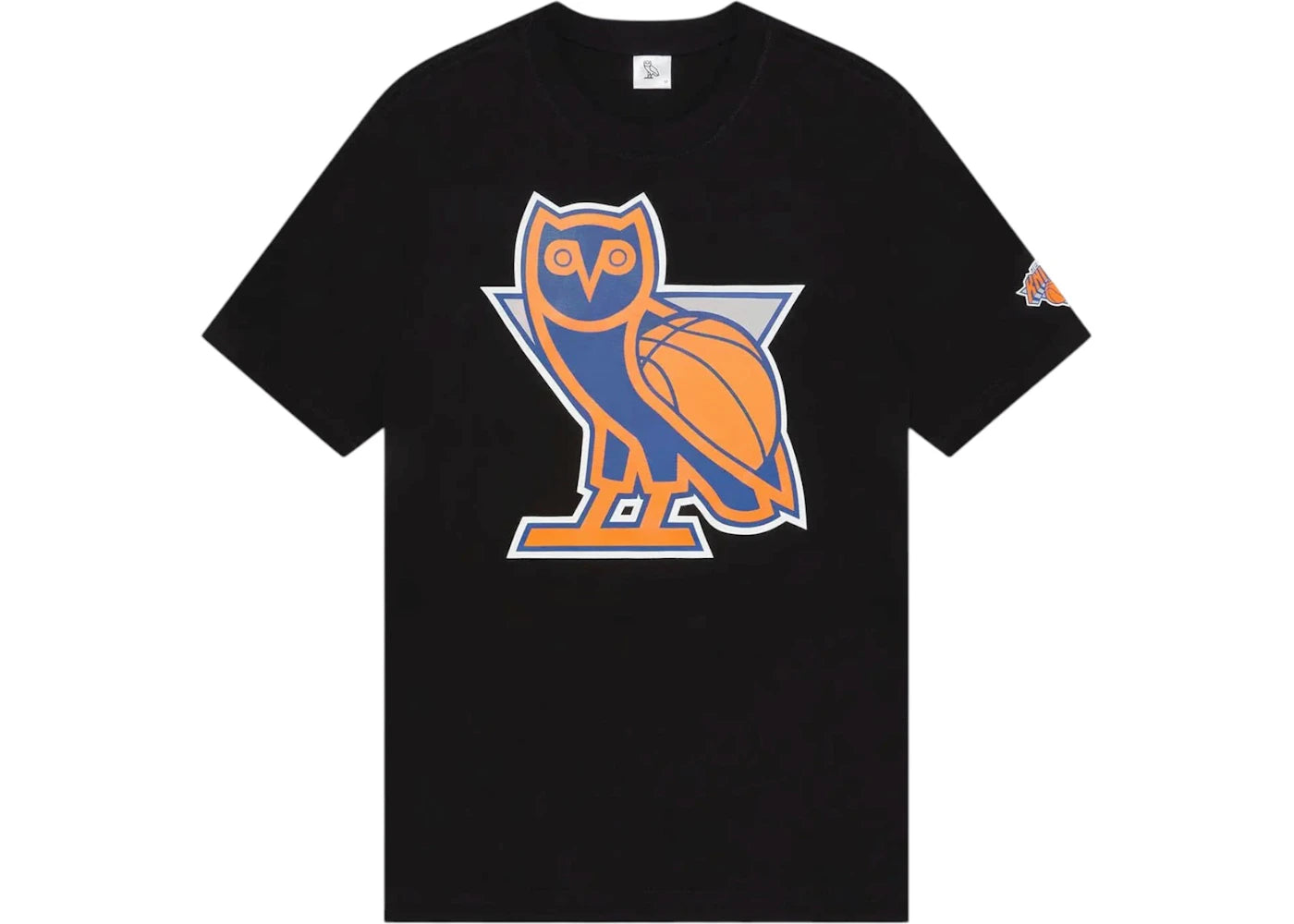 OVO x NBA New York Knicks OG Owl T-shirt Black