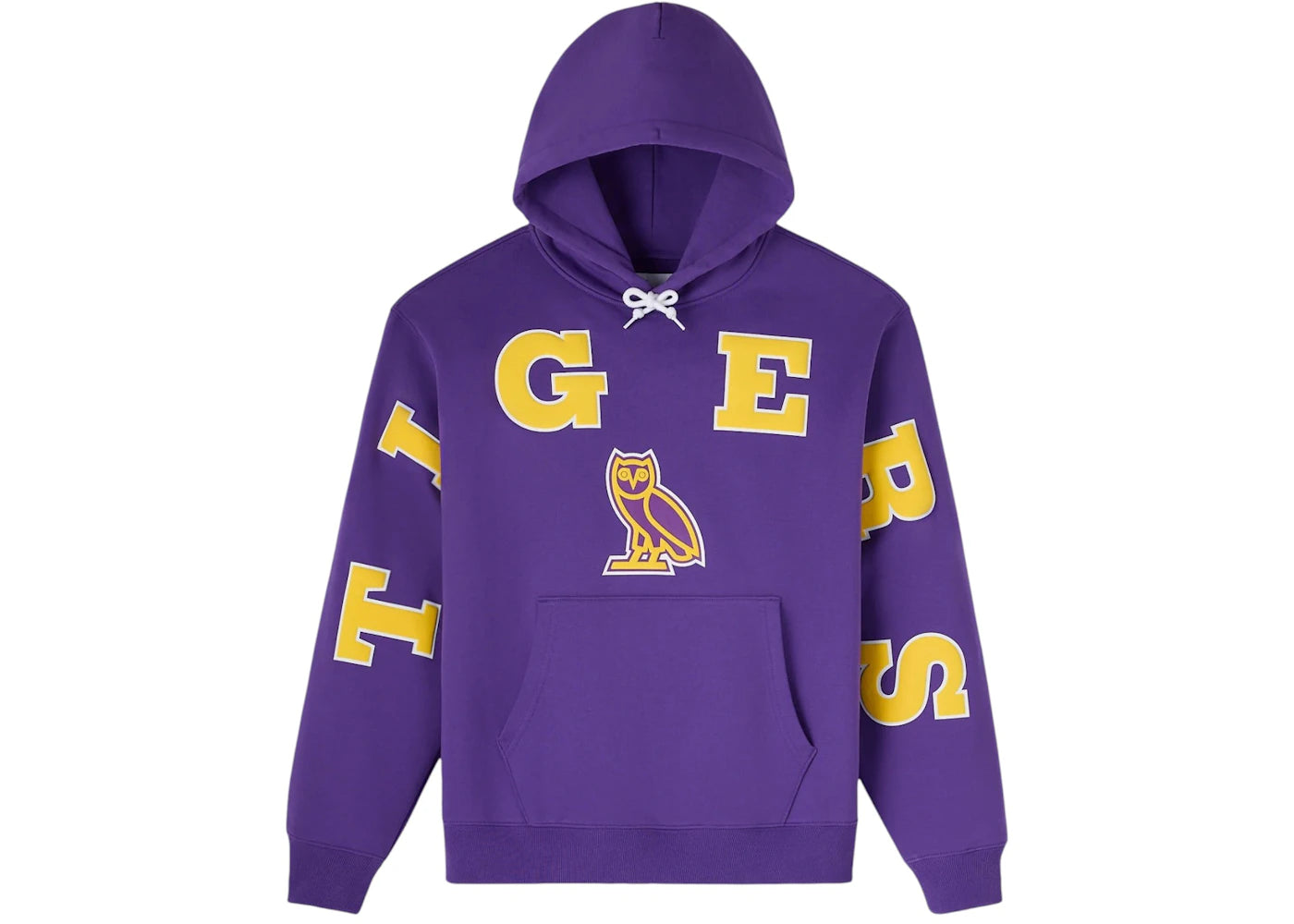 OVO x NCAA LSU Tigers Hoodie Purple