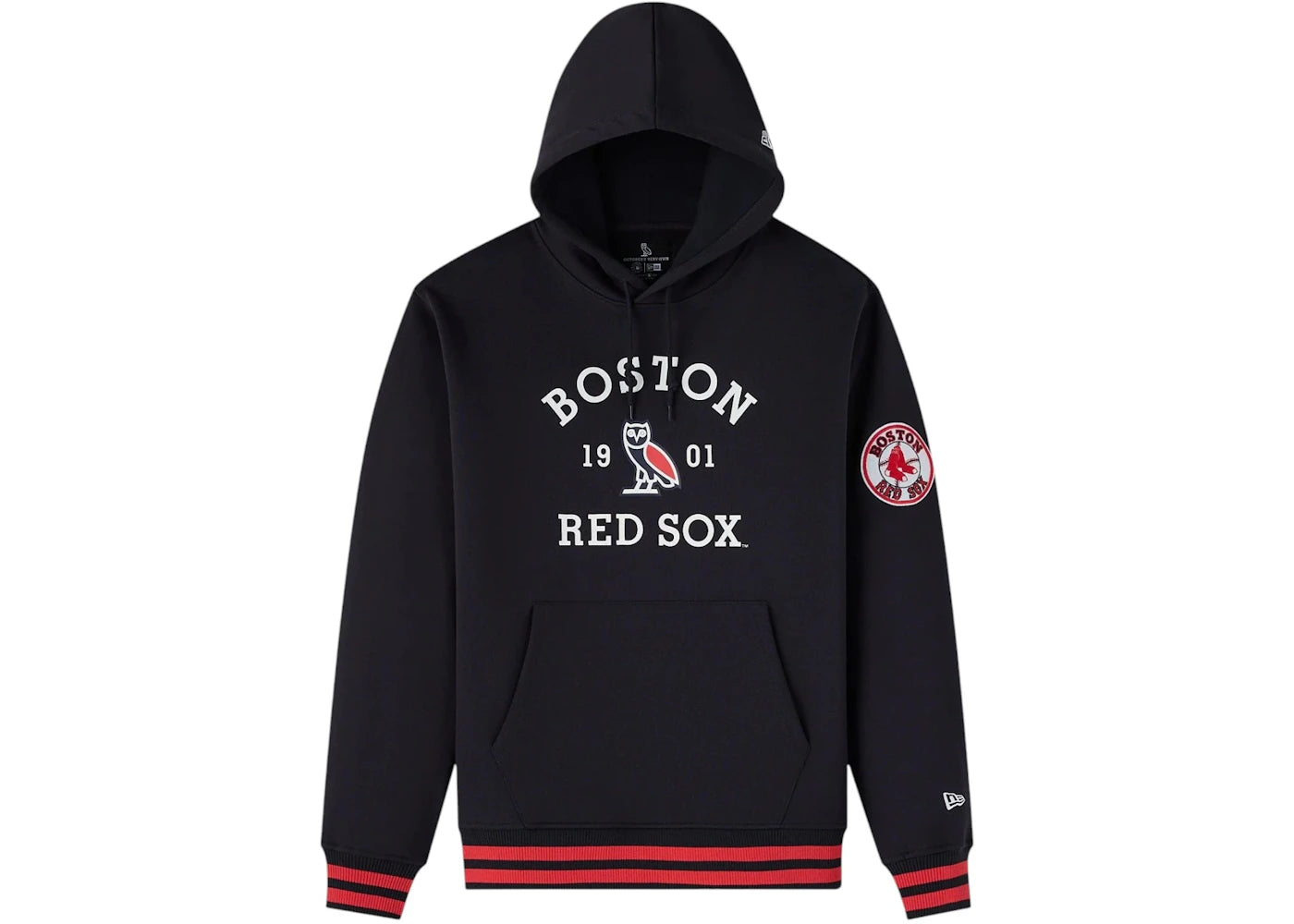 OVO x New Era MLB Boston Red Sox Hoodie Navy