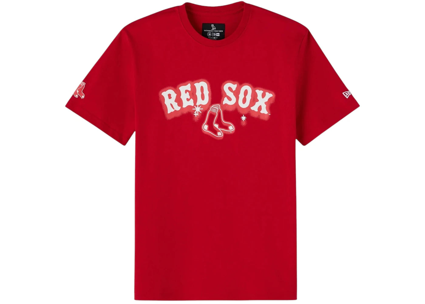 OVO x New Era MLB Boston Red Sox T-shirt Red