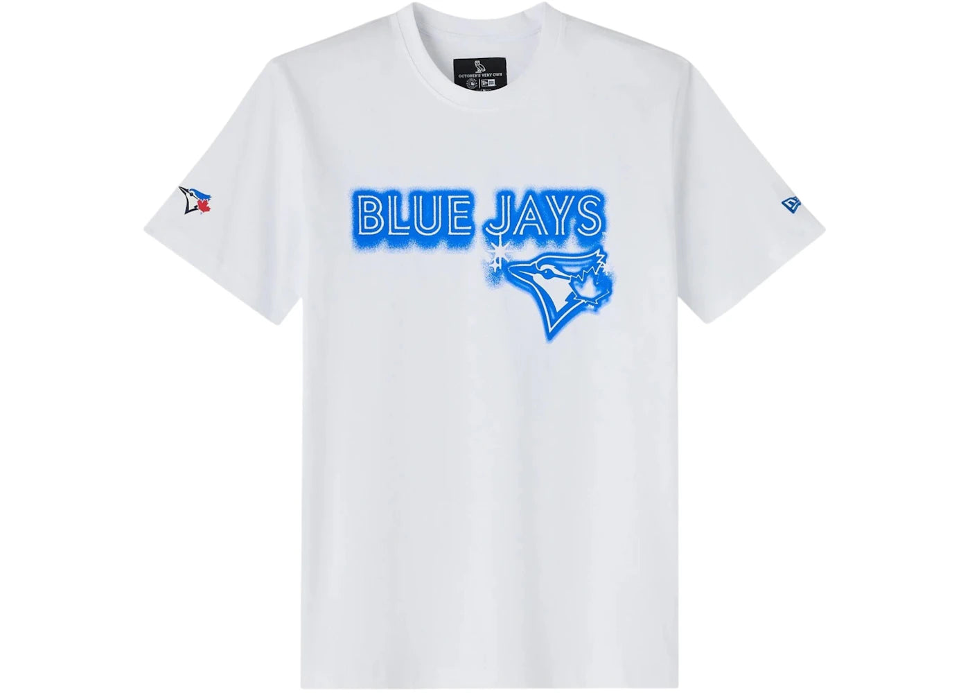 OVO x New Era MLB Toronto Blue Jays T-Shirt White