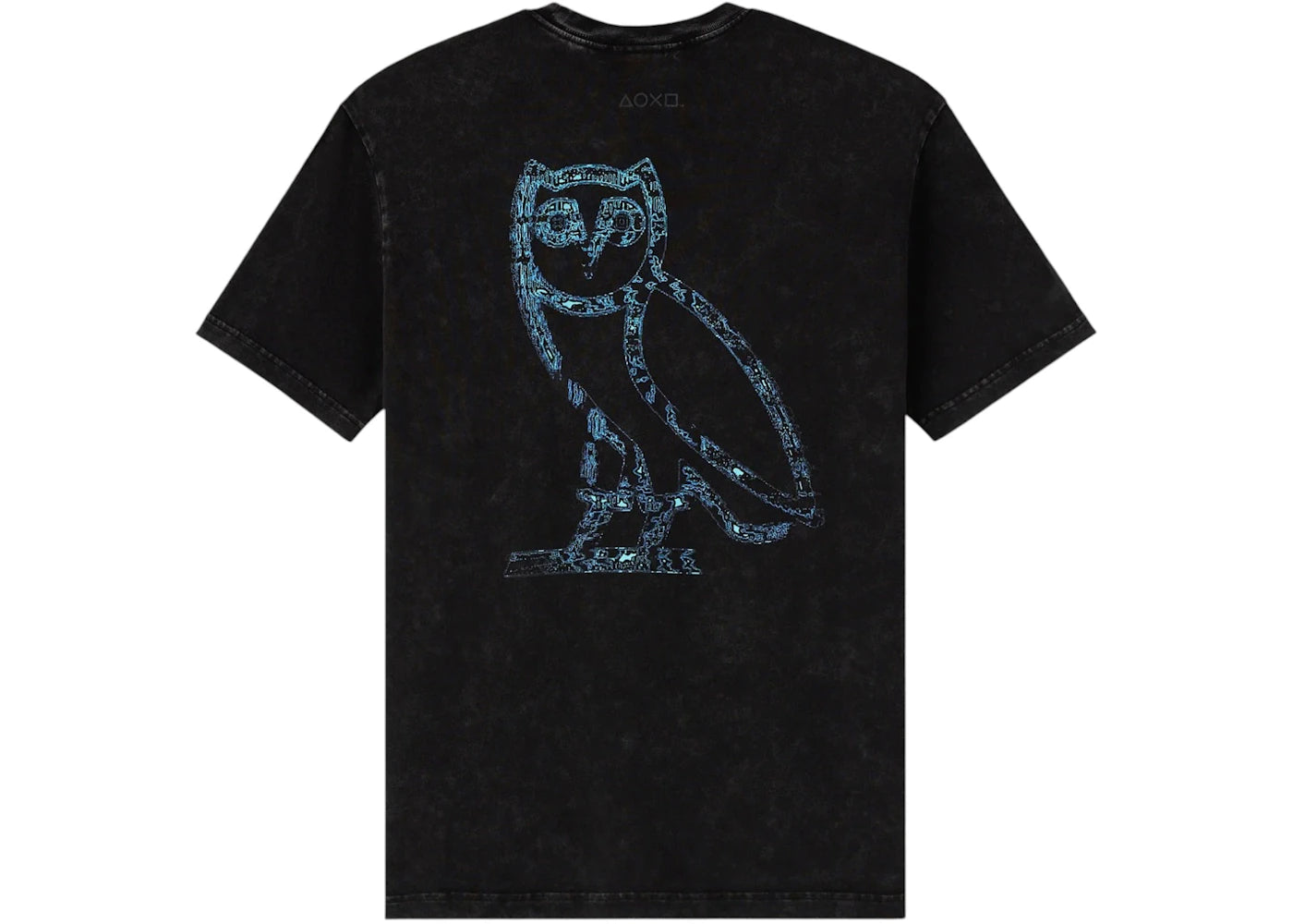 OVO x PlayStation Liquid Owl Garment Dyed (Canada Exclusive) T-shirt Black