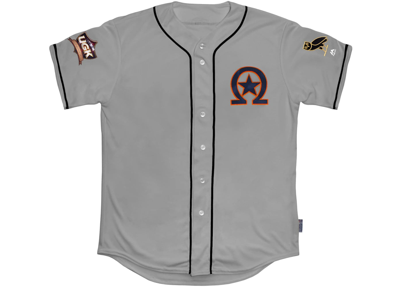 OVO x UGK x Houston Astros Houston Appreciation Weekend Baseball Jersey Grey