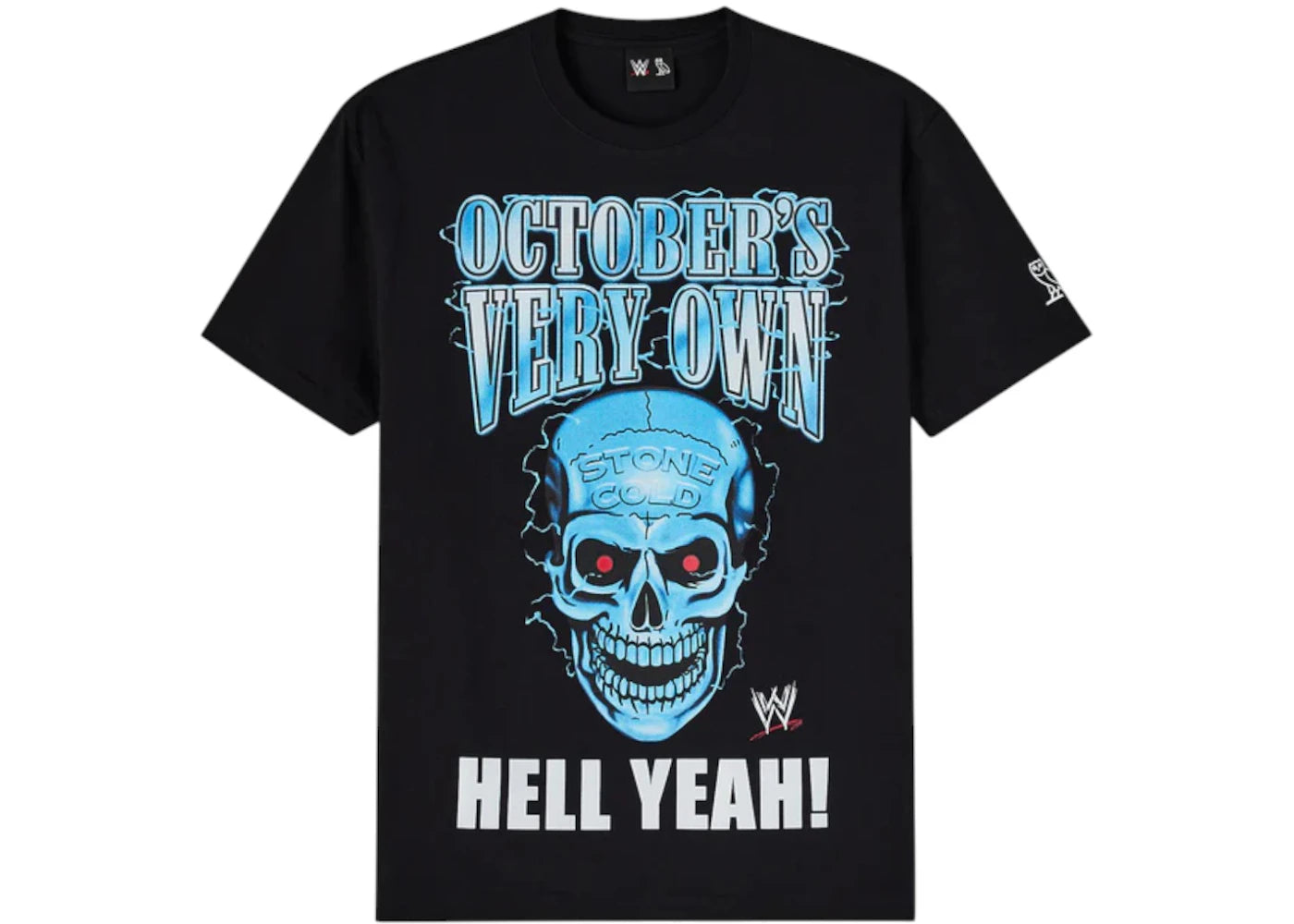 OVO x WWE Stone Cold Steve Austin Tee Black