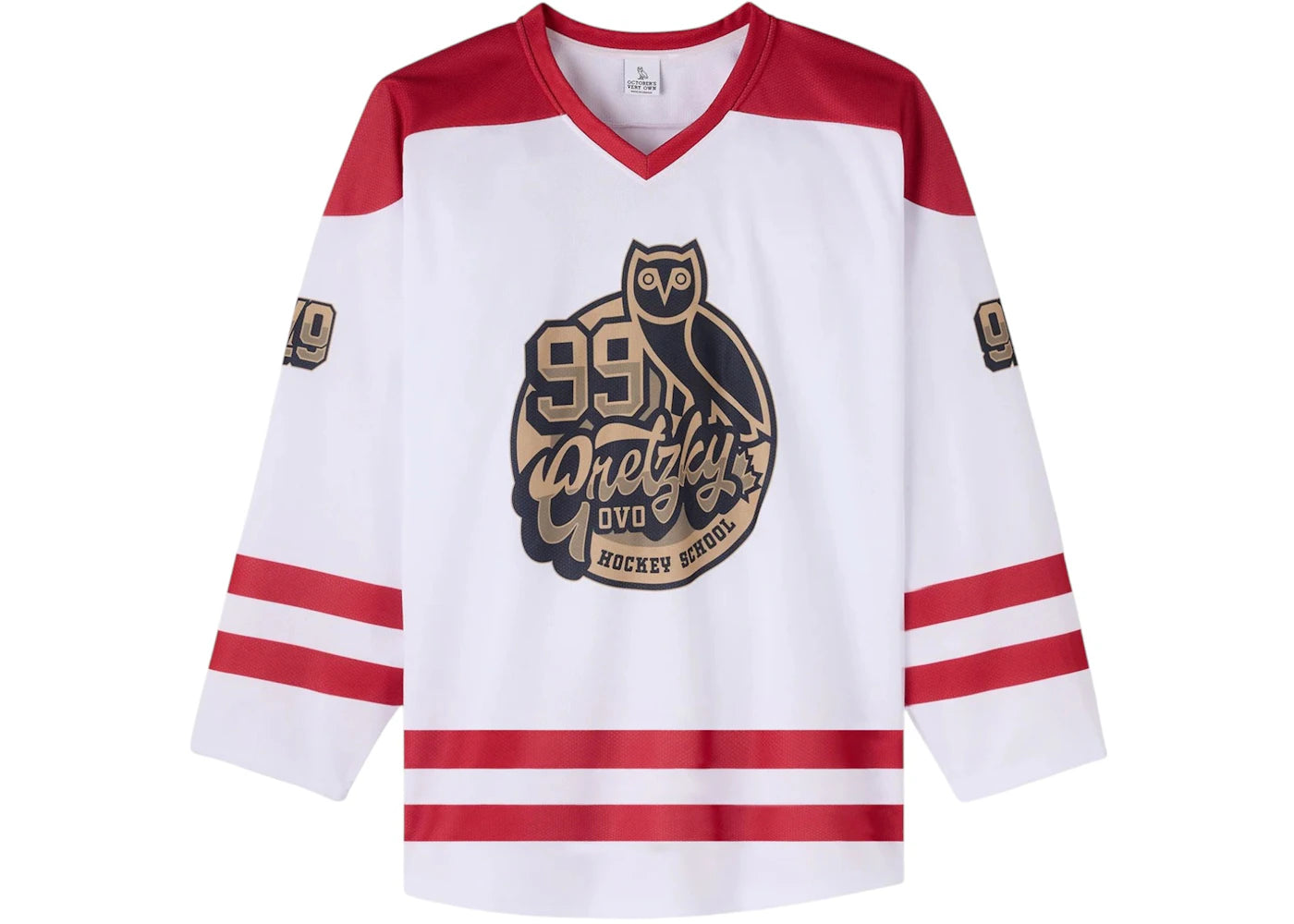 OVO x Wayne Gretzky Hockey School Jersey White